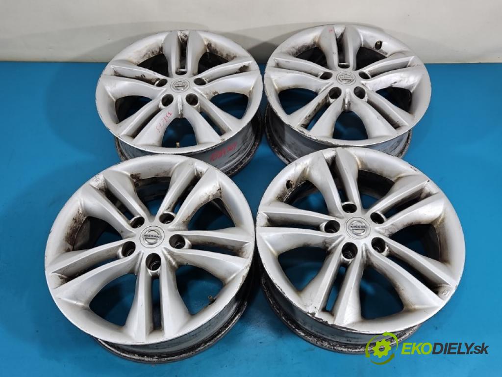 Nissan Qashqai I J10 2006-2013 1.6 16V 114 hp manual 84 kW 1598 cm3 5- Felga hliník 17