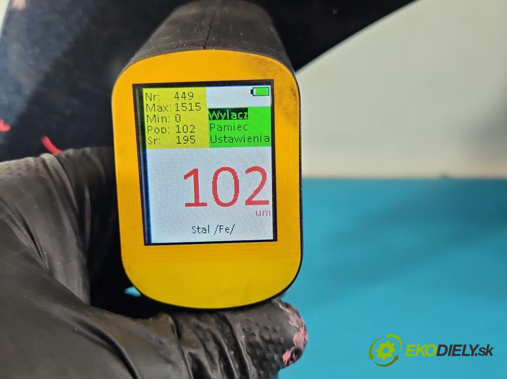 Toyota Verso 2009-2018 2.0 D4D 125 HP manual 92 kW 1998 cm3 5- blatník predné pravý  (Kľučka dverí ostatné)