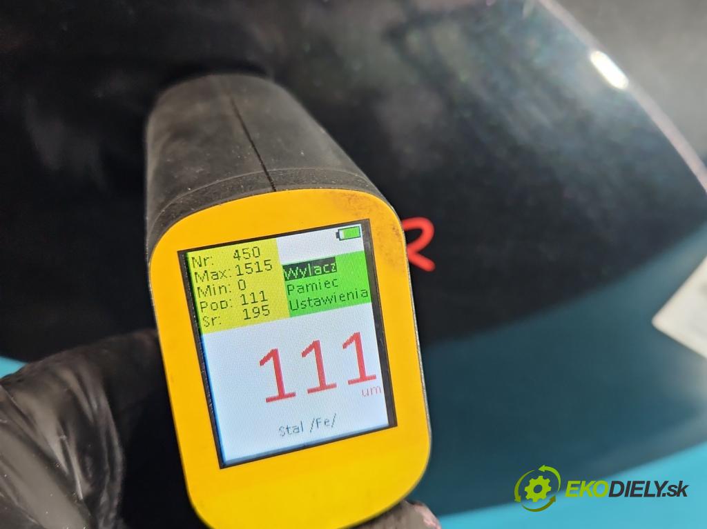 Toyota Verso 2009-2018 2.0 D4D 125 HP manual 92 kW 1998 cm3 5- blatník predné pravý  (Kľučka dverí ostatné)