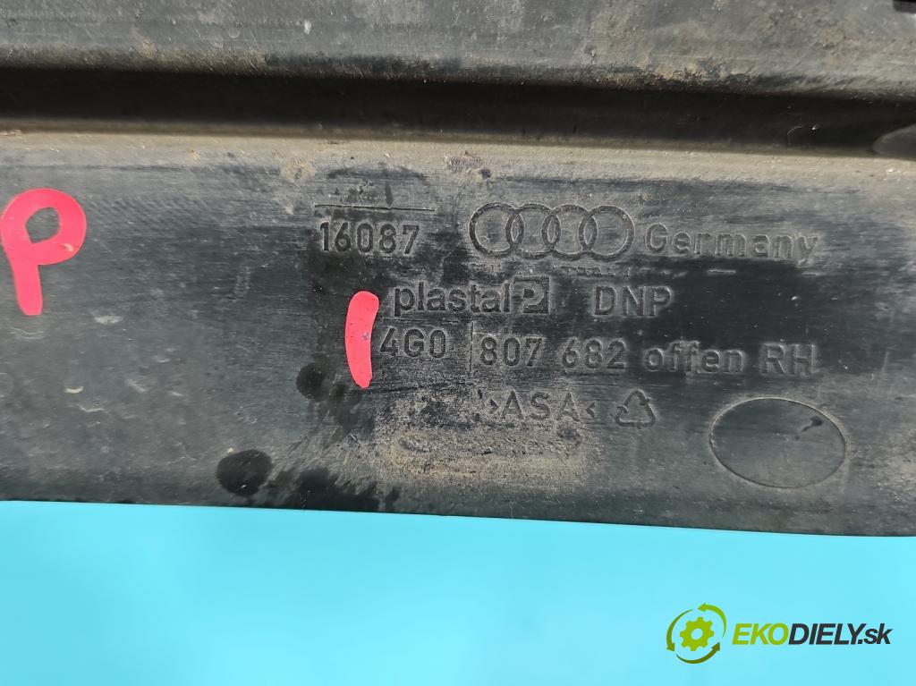 Audi A6 C7 2011-2018 2.0 tdi 177 HP automatic 130 kW 1968 cm3 5- blenda mriežka: nárazník pravé 4G0807682