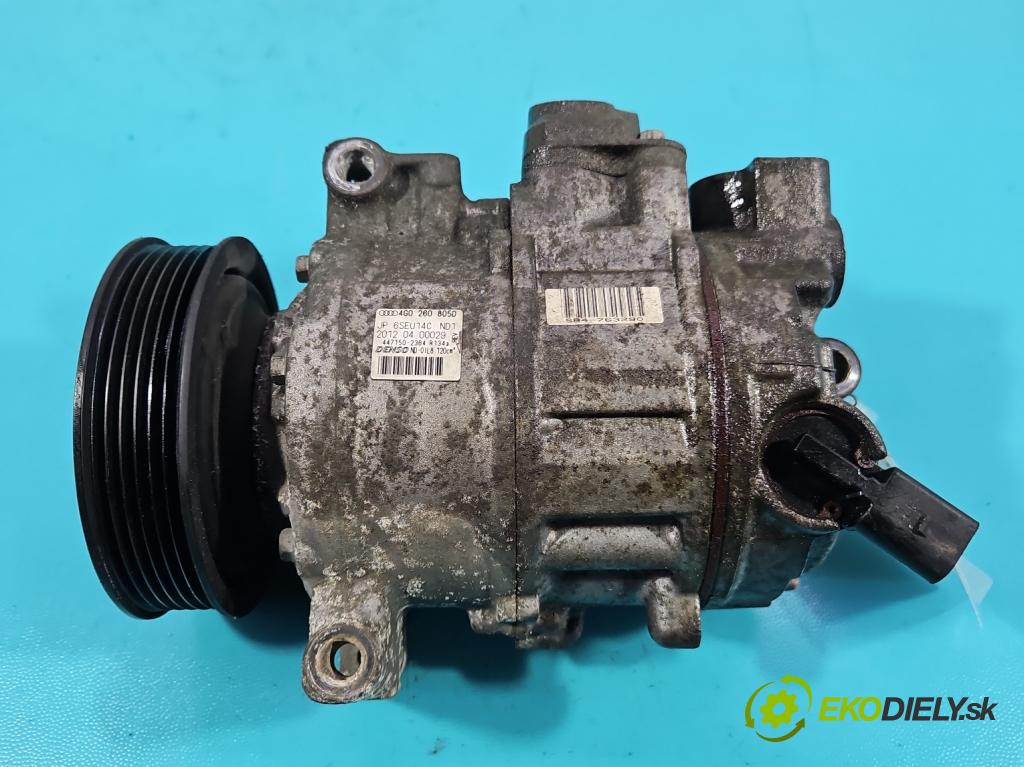 Audi A6 C7 2011-2018 2.0 tdi 177 HP automatic 130 kW 1968 cm3 5- Kompresor: klimatizácie 4G0260805D (Kompresor klimatizácie)