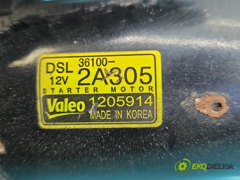 Kia Ceed II 2012-2018 1.6 crdi 128 HP manual 94 kW 1582 cm3 5- štartér 36100-2A305 (Štartér)