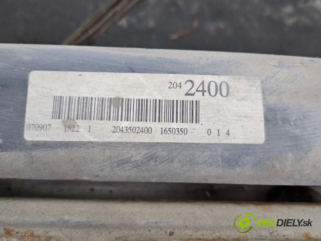 Mercedes C W204 2007-2014 2.2 CDI 136hp manual 100 kW 2148 cm3 4- zadní výztuha 2043502400 (Zadní výztuha)