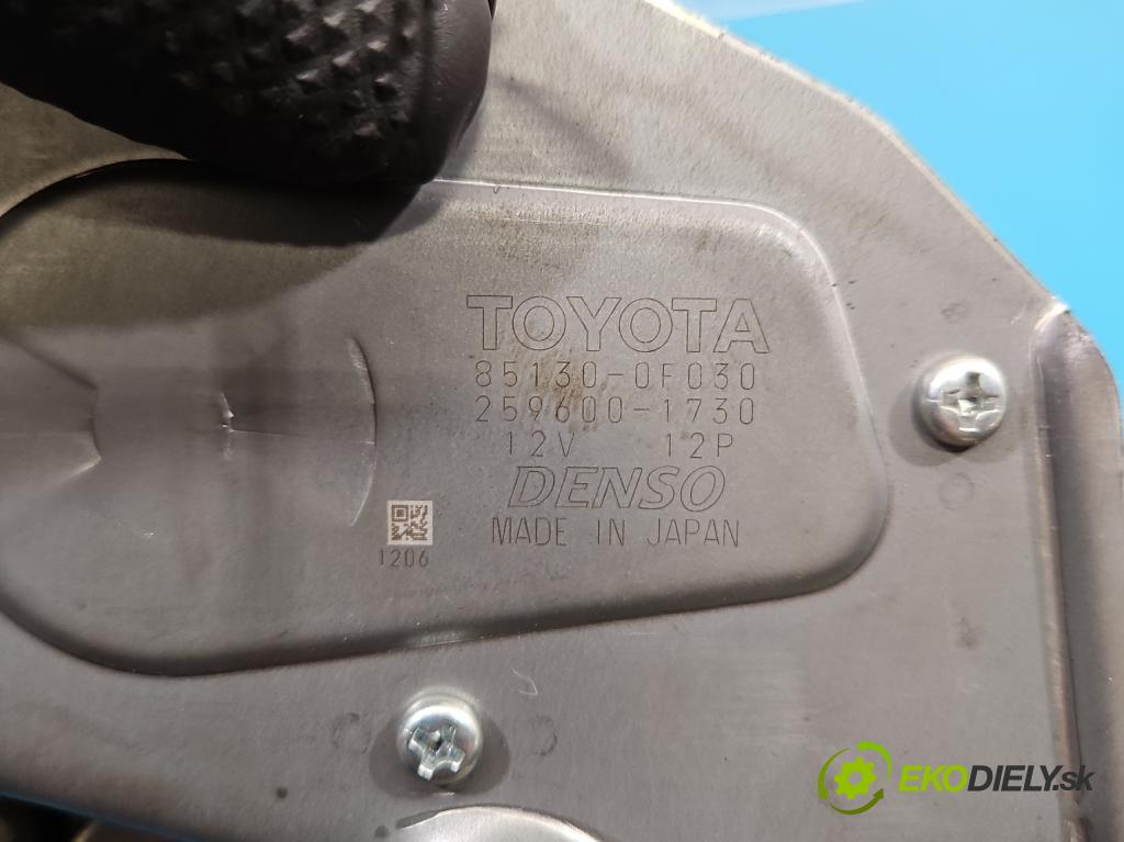 Toyota Verso 2009-2018 2.0 D4D 125 HP manual 92 kW 1998 cm3 5- motor stieračov zadné 85130-0F030