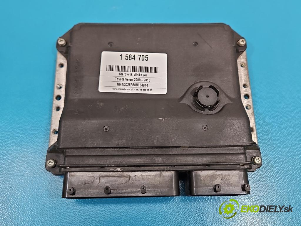 Toyota Verso 2009-2018 2.0 D4D 125 HP manual 92 kW 1998 cm3 5- riadiaca jednotka motora 89661-0F350