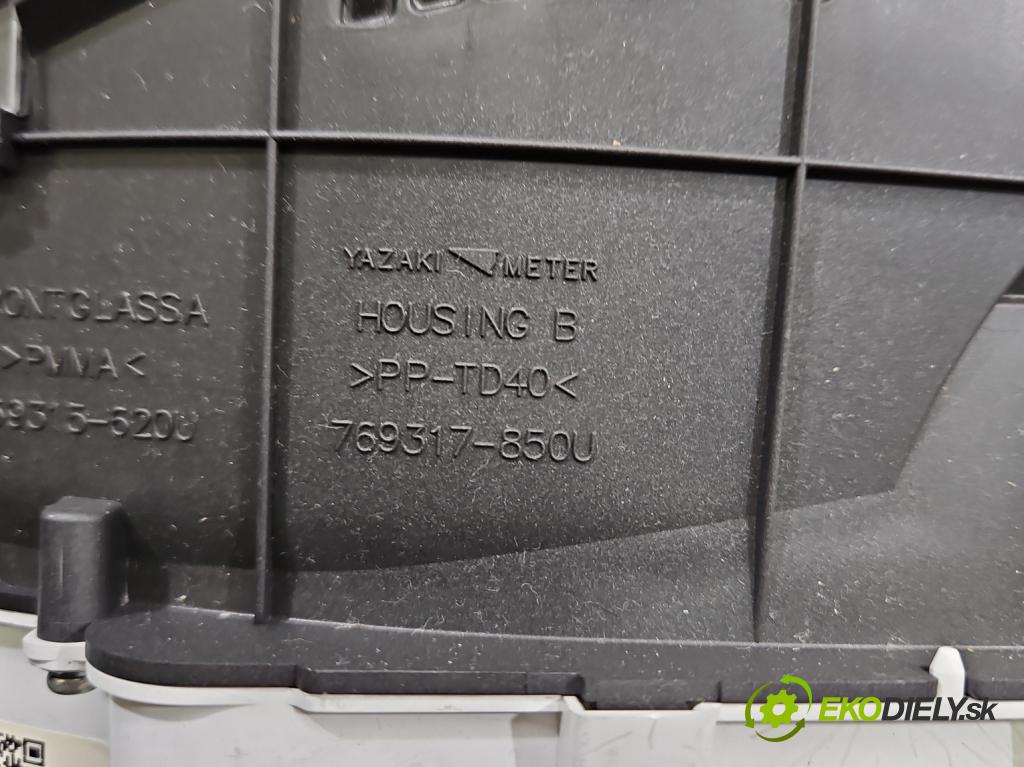 Volvo V70 III 2007-2016 2.0 D4 181KM manual 133 kW 1969 cm3 5- prístrojovka/ budíky 31433335 (Prístrojová doska)