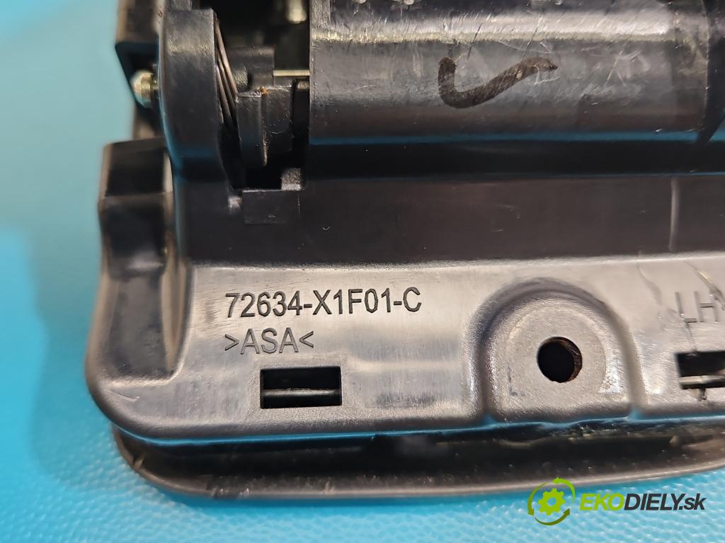 Toyota Auris II 2012-2018 1.6 16V 132 hp manual 97 kW 1598 cm3 5- klika uvnitř: zadní levé 72634-X1F01-C
