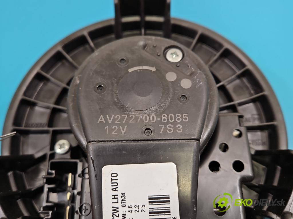 Toyota Auris II 2012-2018 1.6 16V 132  HP manual 97 kW 1598 cm3 5- ventilátor vzduchu AV272700-8085