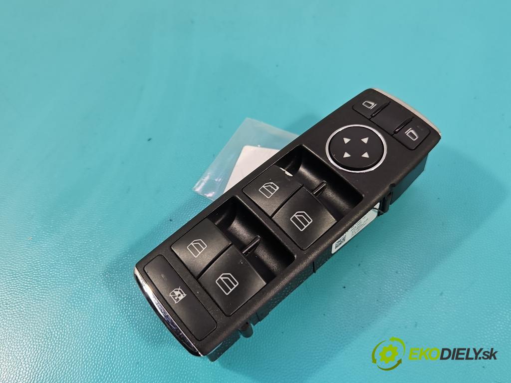 Mercedes C W204 2007-2014 2.2 CDI 136 HP manual 100 kW 2148 cm3 4- prepínač okien spätných zrkadiel A2048700151