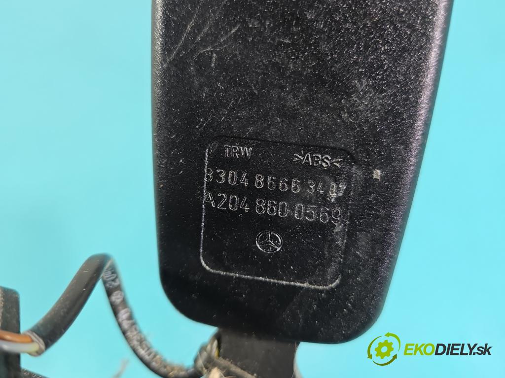 Mercedes C W204 2007-2014 2.2 CDI 136hp manual 100 kW 2148 cm3 4- stěna bezpečnost zadní levý A2048600569