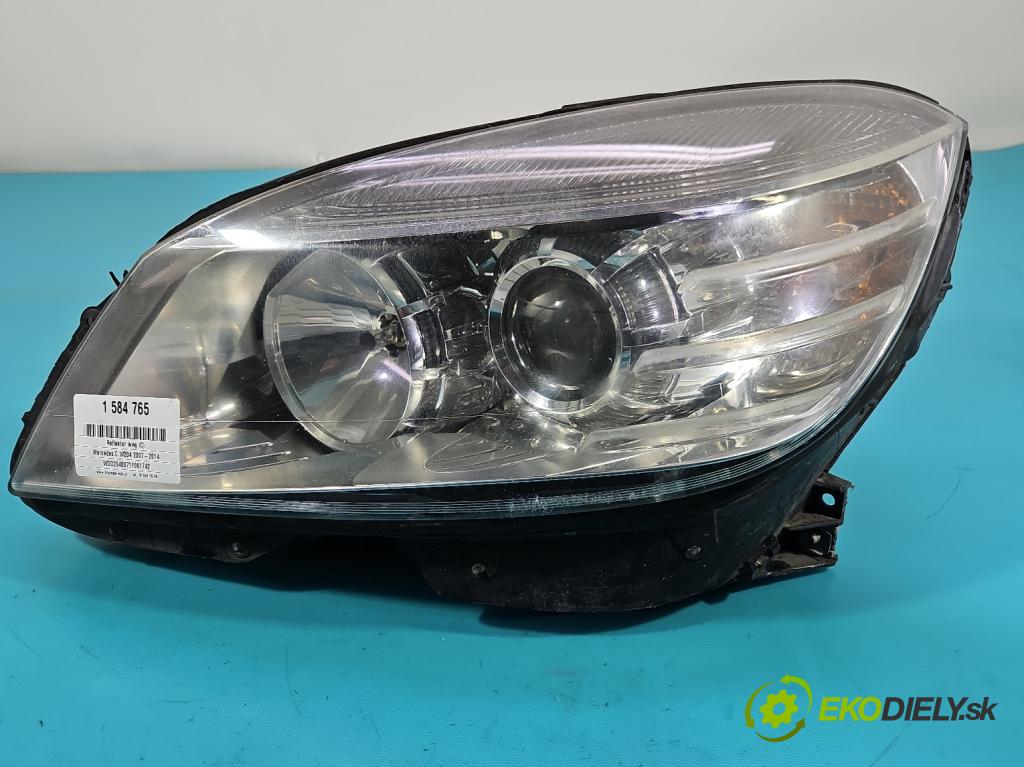 Mercedes C W204 2007-2014 2.2 CDI 136 HP manual 100 kW 2148 cm3 4- Reflektor: ľavý A2048200161 (Kľučka dverí ostatné)