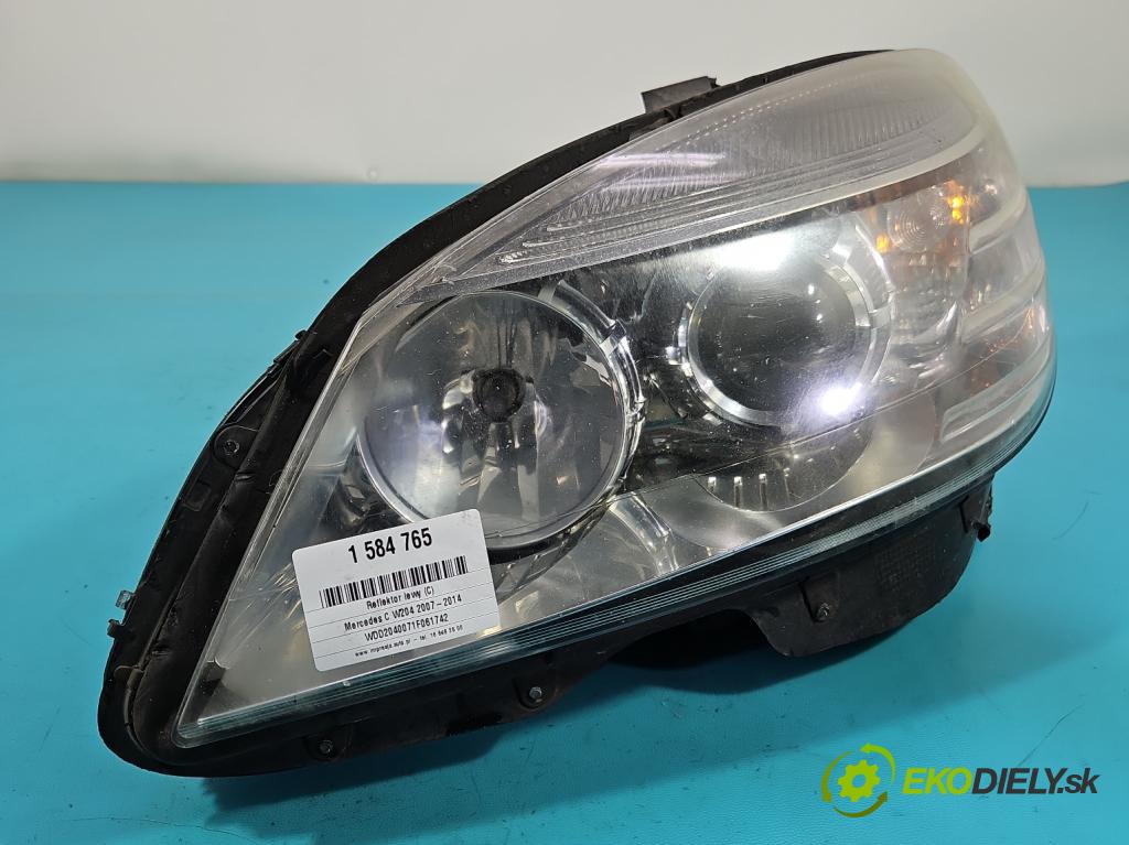 Mercedes C W204 2007-2014 2.2 CDI 136 HP manual 100 kW 2148 cm3 4- Reflektor: ľavý A2048200161 (Kľučka dverí ostatné)