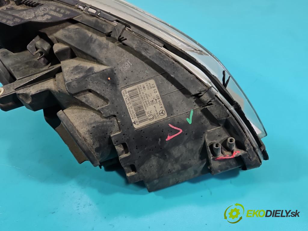 Mercedes C W204 2007-2014 2.2 CDI 136 HP manual 100 kW 2148 cm3 4- Reflektor: ľavý A2048200161 (Kľučka dverí ostatné)