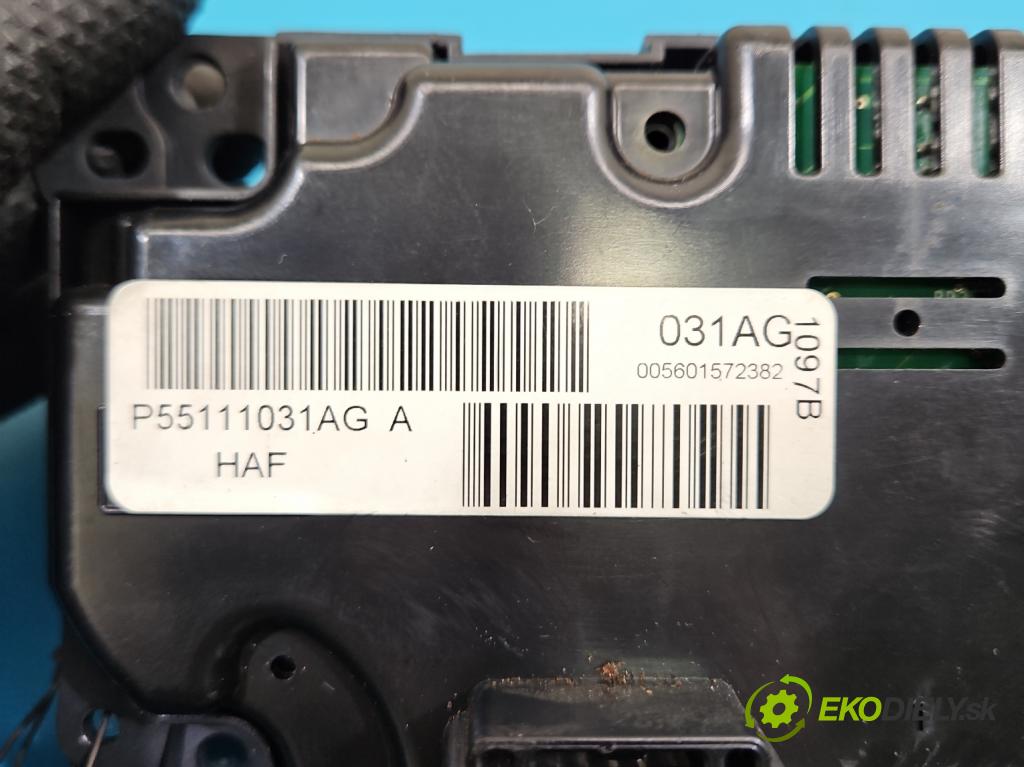 Chrysler 300c 3.0 CRD 218 HP automatic 160 kW 2987 cm3 4- panel kúrenia P55111031AG