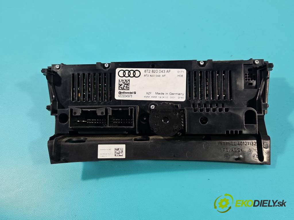 Audi A4 B8 2007-2015 2.0 TFSI 211KM automatic 155 kW 1984 cm3 5- panel kúrenia 8T2820043AF