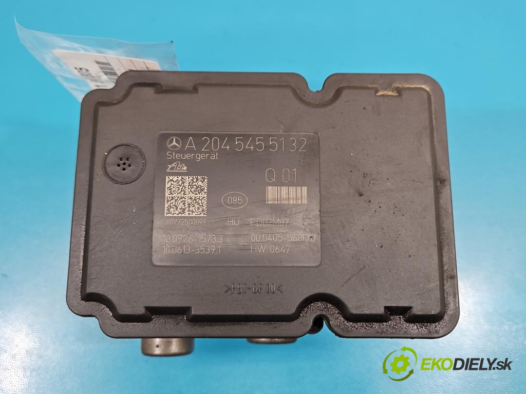 Mercedes C W204 2007-2014 2.2 CDI 136 HP manual 100 kW 2148 cm3 4- čerpadlo abs A2044310412 (Pumpa ABS)