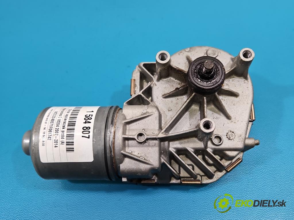 Mercedes C W204 2007-2014 2.2 CDI 136 HP manual 100 kW 2148 cm3 4- motor stieračov predné 0390241843