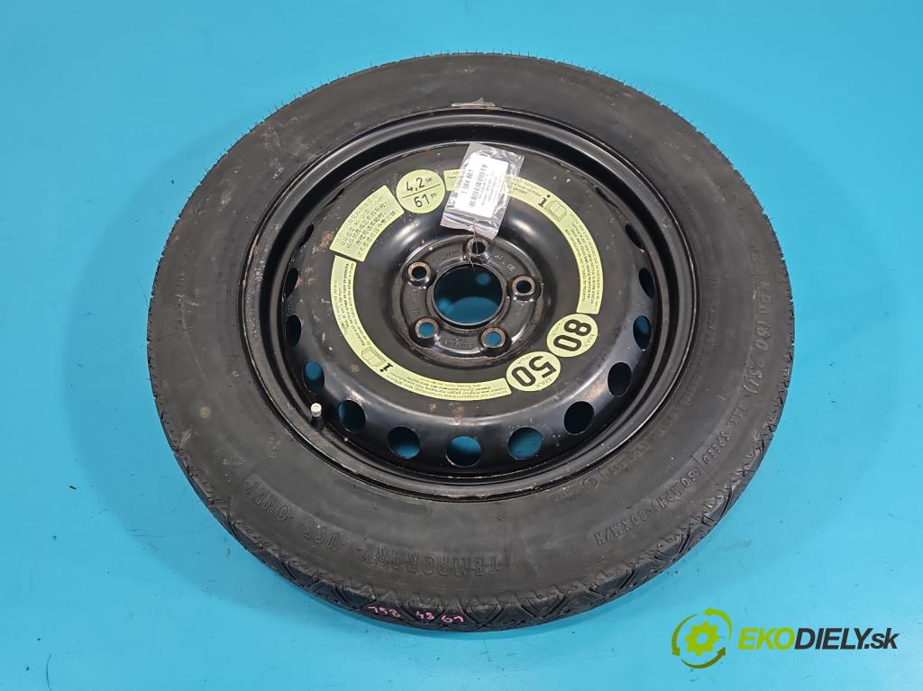 Mercedes C W204 2007-2014 2.2 CDI 136 HP manual 100 kW 2148 cm3 4- koleso rezervne 16