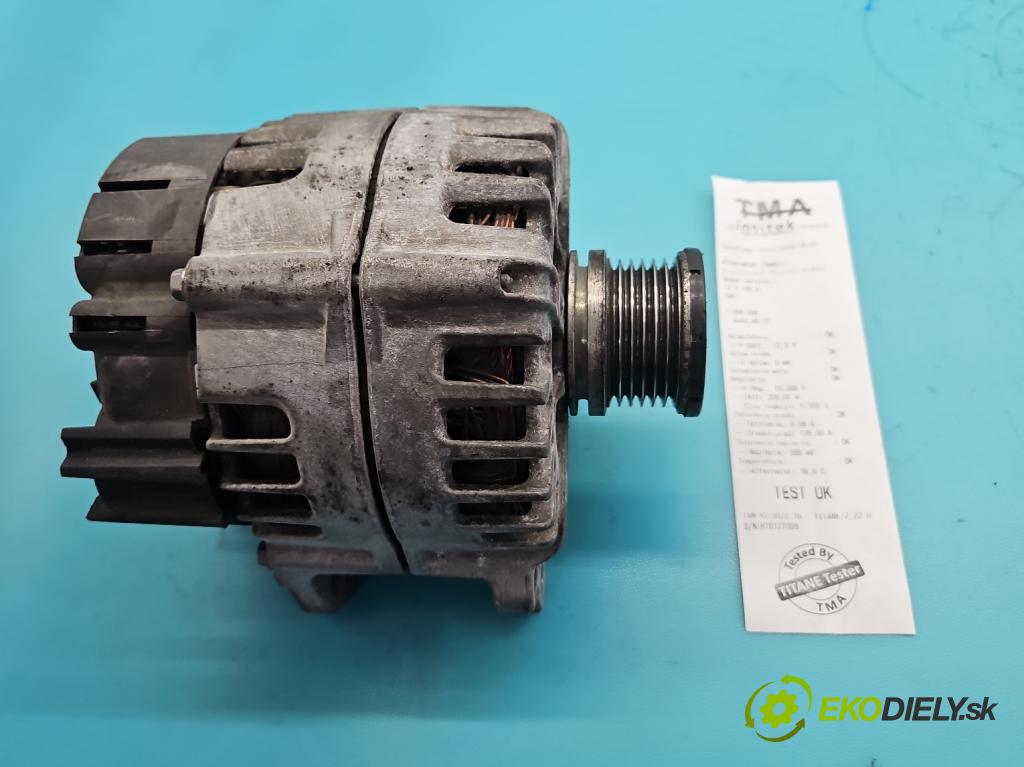 Audi A6 C7 2011-2018 2.0 tdi 177 HP automatic 130 kW 1968 cm3 5- Alternator 03L903016A (Alternátor)