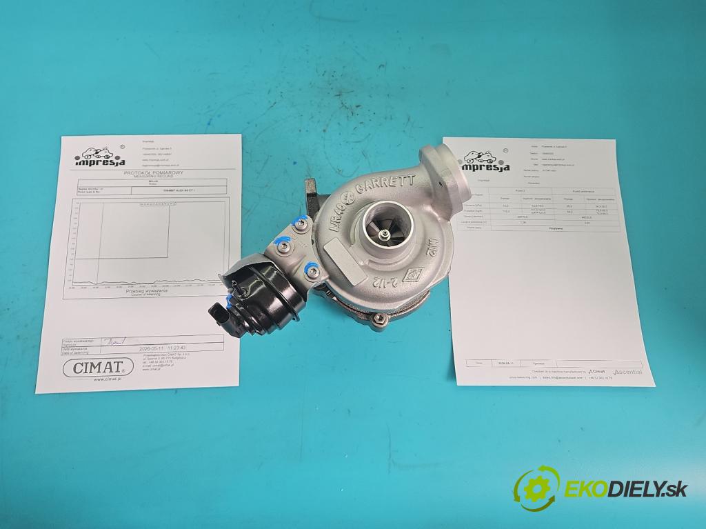 Audi A6 C7 2011-2018 2.0 tdi 177 HP automatic 130 kW 1968 cm3 5- turbodúchadlo, turbo repasovaná 817047-1