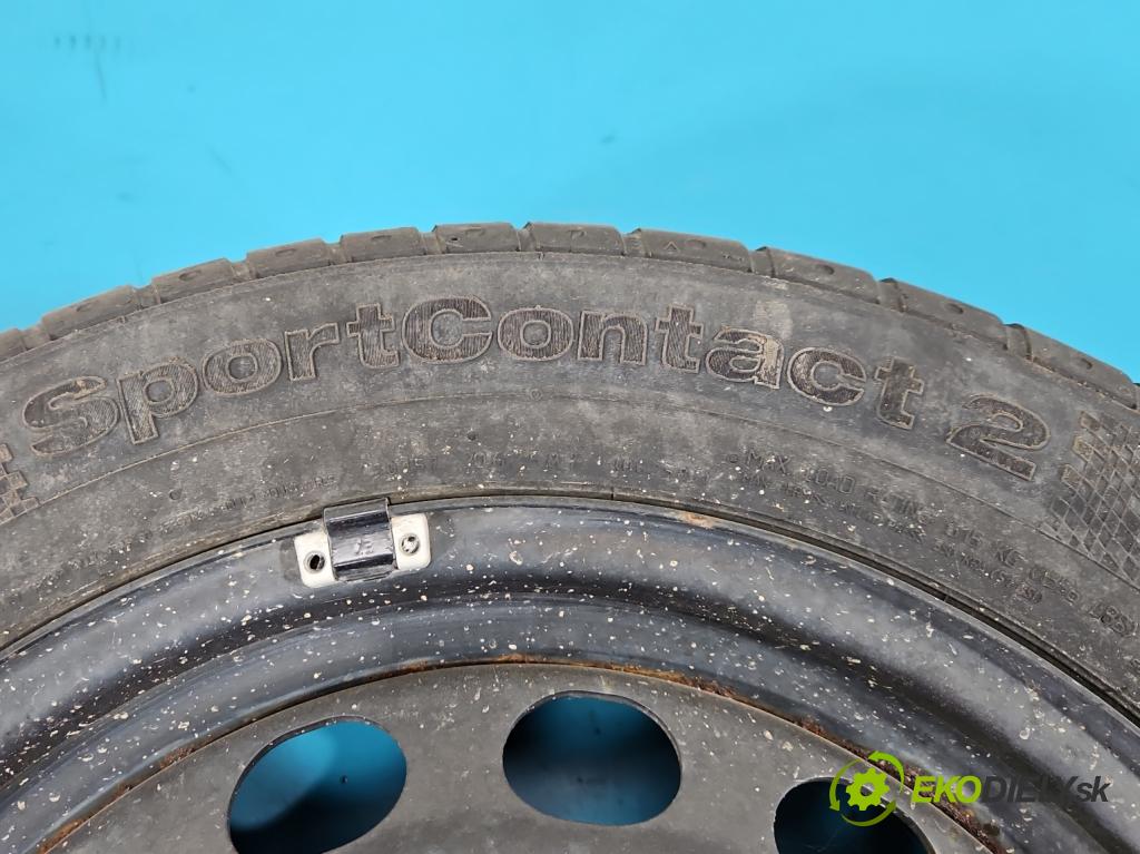 Skoda Octavia II 2004-2013 1.9 tdi 105 HP manual 77 kW 1896 cm3 5- koleso rezervne 16" 1K0601027K