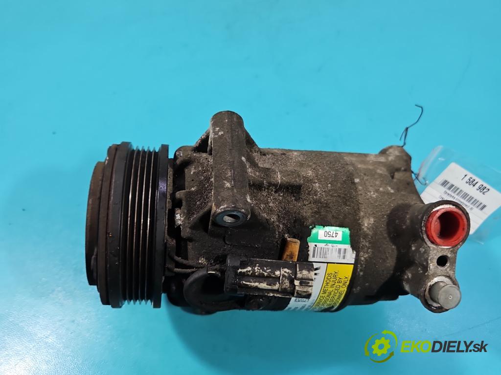 Opel Astra III 2004-2014 1.6 16V 116 HP manual 85 kW 1598 cm3 5- Kompresor: klimatizácie 13124750 (Kompresor klimatizácie)