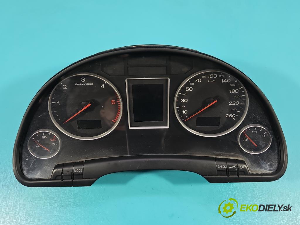 Audi A4 B6 2000-2004 1.9 tdi 131 HP manual 96 kW 1896 cm3 5- prístrojovka/ budíky 0263626035 (Prístrojová doska)