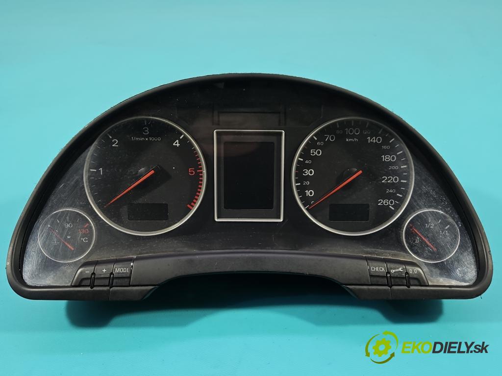 Audi A4 B6 2000-2004 1.9 tdi 131 HP manual 96 kW 1896 cm3 5- prístrojovka/ budíky 0263626035 (Prístrojová doska)