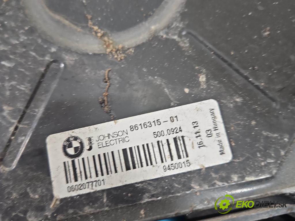 Bmw 3 F30 2011-2018 2.0d 184 hp automatic 135 kW 1995 cm3 5- ventilátor chladič 8616315-01