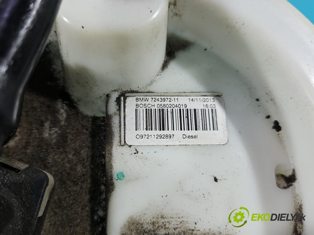 Bmw 3 F30 2011-2018 2.0d 184hp automatic 135 kW 1995 cm3 5- čerpadlo palivo 7243972