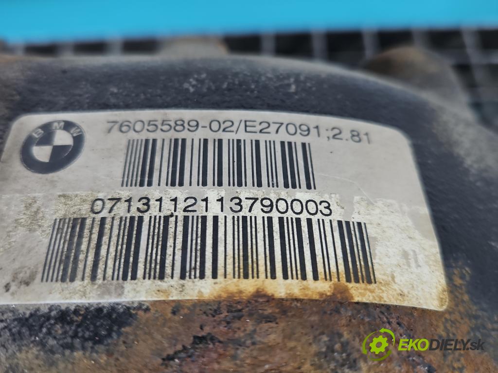 Bmw 3 F30 2011-2018 2.0d 184hp automatic 135 kW 1995 cm3 5- Most: zadní: 7605589