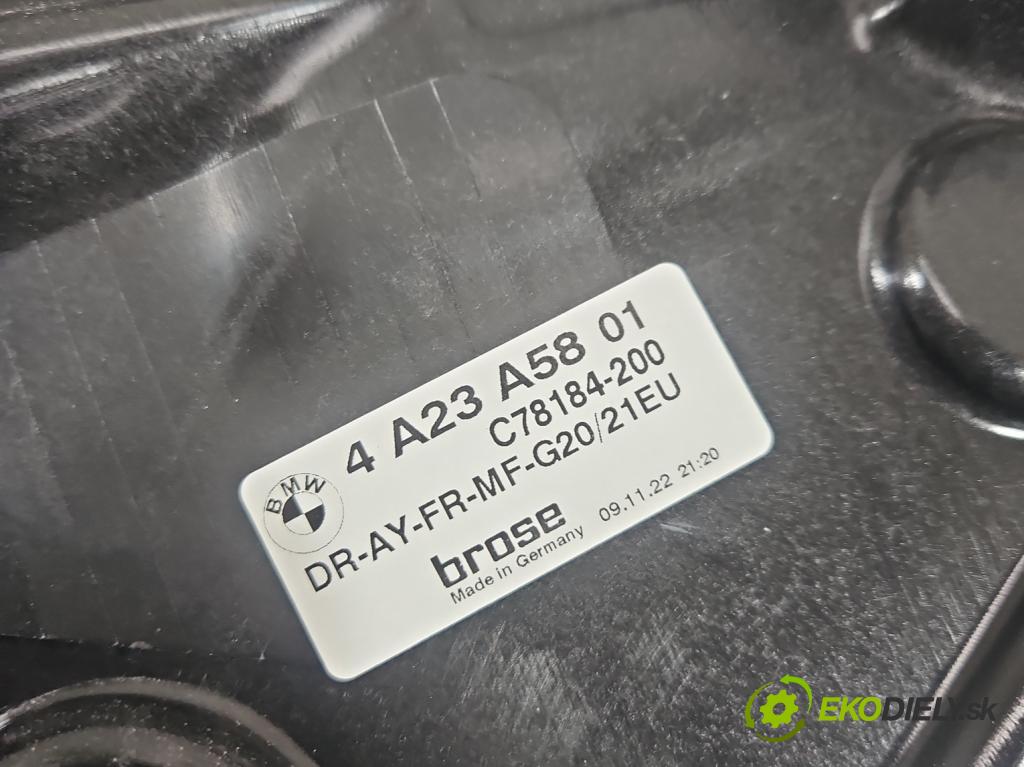 Bmw 3 G20 2018- 2.0 T 156 HP automatic 115 kW 1998 cm3 4- mechanizmus okna predné pravý 4A2345801