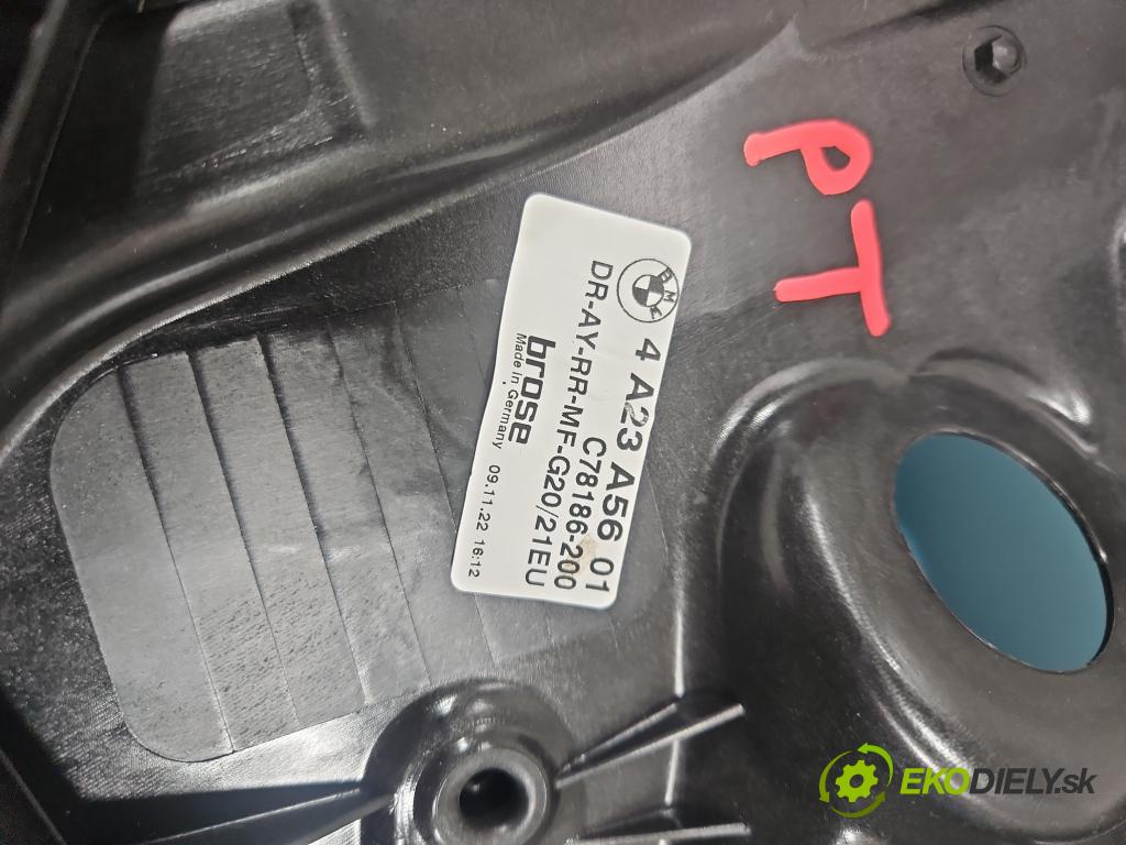 Bmw 3 G20 2018- 2.0 T 156 HP automatic 115 kW 1998 cm3 4- mechanizmus okna zadné pravý 5A5C898