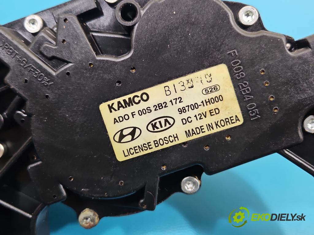 Kia Ceed I 2006-2012 1.6 crdi 90 HP manual 66 kW 1582 cm3 5- motor stieračov zadné F00S2B2172