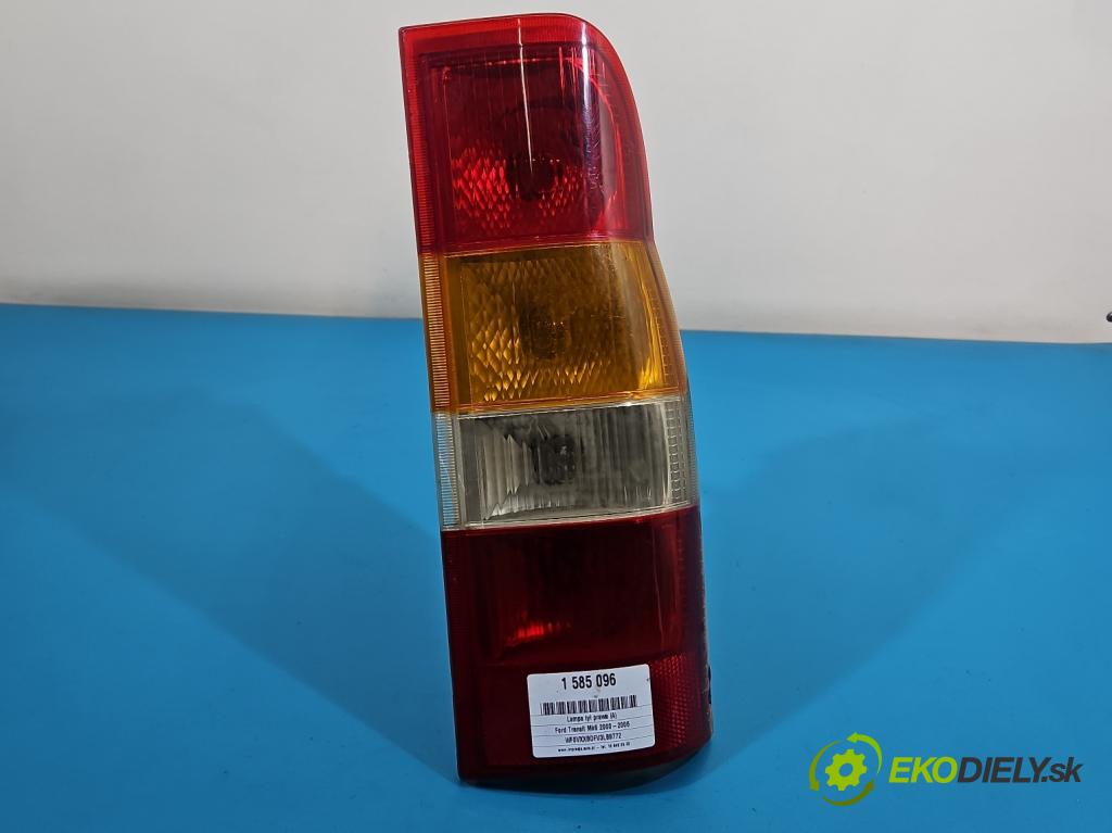 Ford Transit Mk6 2000-2006 2.0 tddi 86 HP manual 63 kW 1998 cm3 5- svetlo / reflektor zadné pravé  (Kľučka dverí ostatné)
