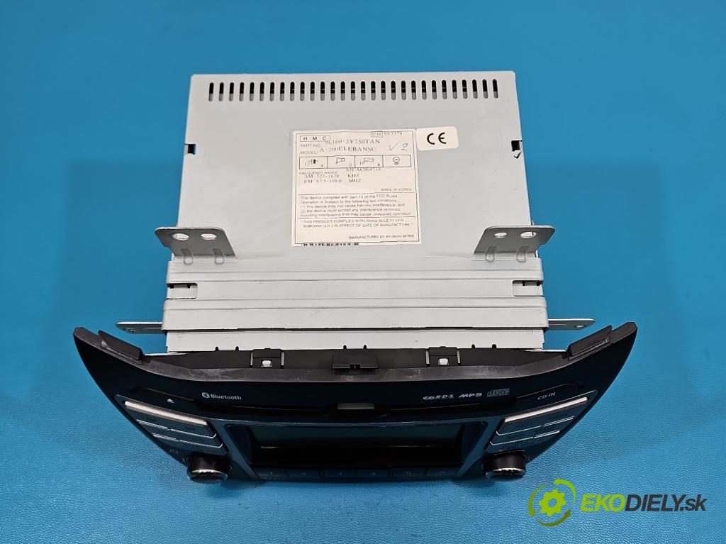Hyundai Ix35 2.0 crdi 184hp manual 135 kW 1995 cm3 5- Radio originál 96160-2Y730TAN