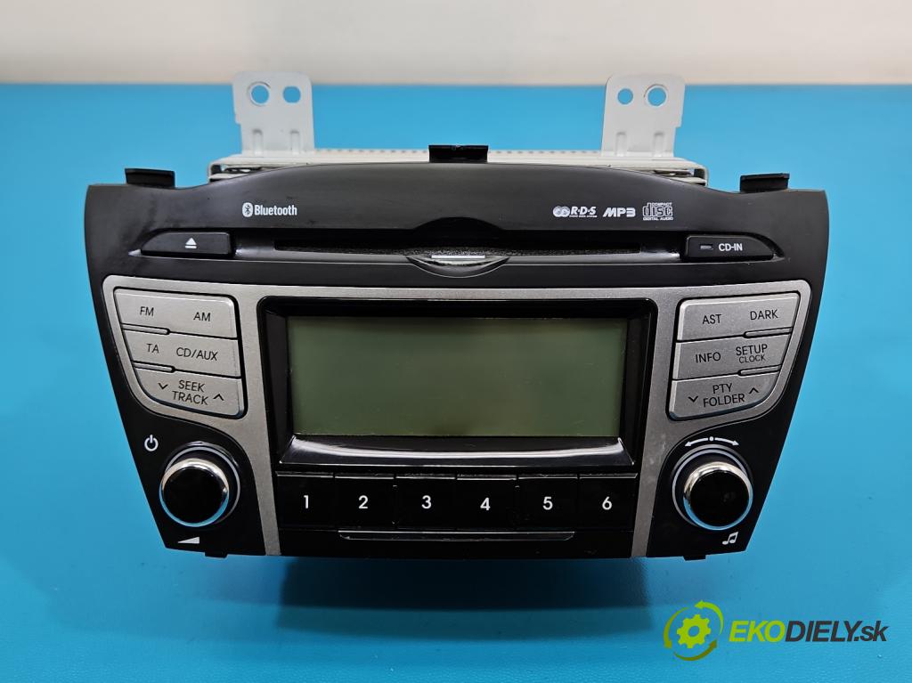 Hyundai Ix35 2.0 crdi 184hp manual 135 kW 1995 cm3 5- Radio originál 96160-2Y730TAN