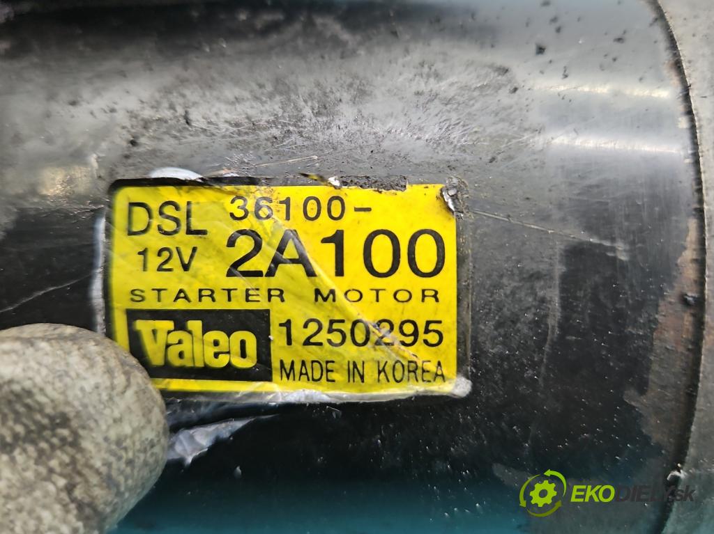 Kia Ceed I 2006-2012 1.6 crdi 90 HP manual 66 kW 1582 cm3 5- štartér 36100-2A100 (Štartér)