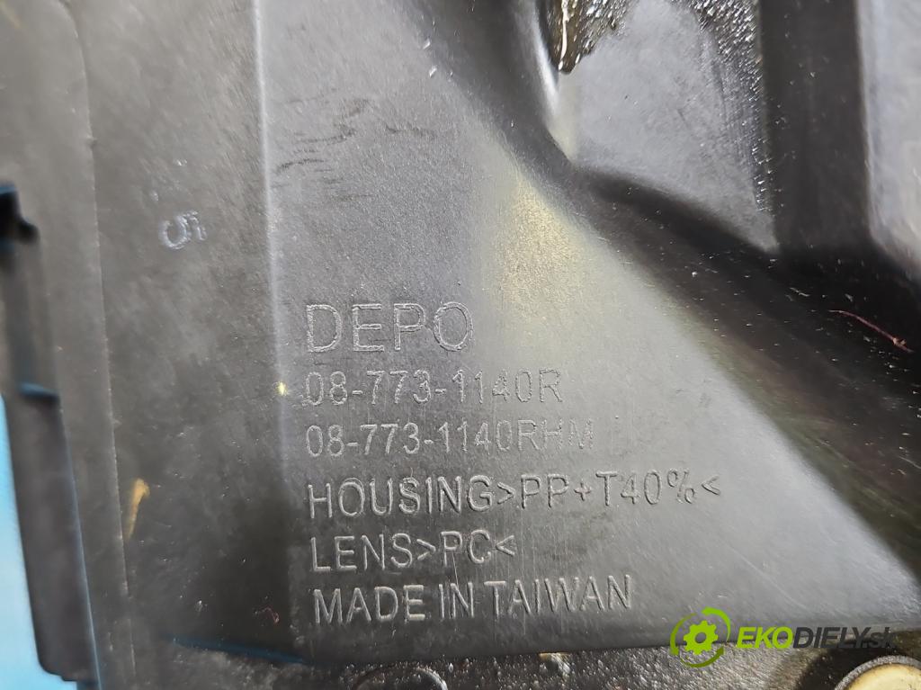 Volvo S60 II 2010-2018 2.5 T5 250 HP automatic 184 kW 2497 cm3 4- Reflektor: pravý  (Svetlo predné pravé)