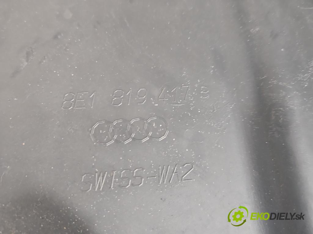 Audi A4 B6 2000-2004 1.9 tdi 131 HP manual 96 kW 1896 cm3 5- torpédo 8E1819417B (Torpédo (plast pod čelným sklom))