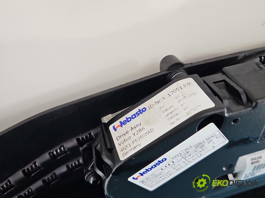 Volvo S60 II 2010-2018 2.5 T5 250 hp automatic 184 kW 2497 cm3 4- Střešní okno:  (Sklo karoserie)