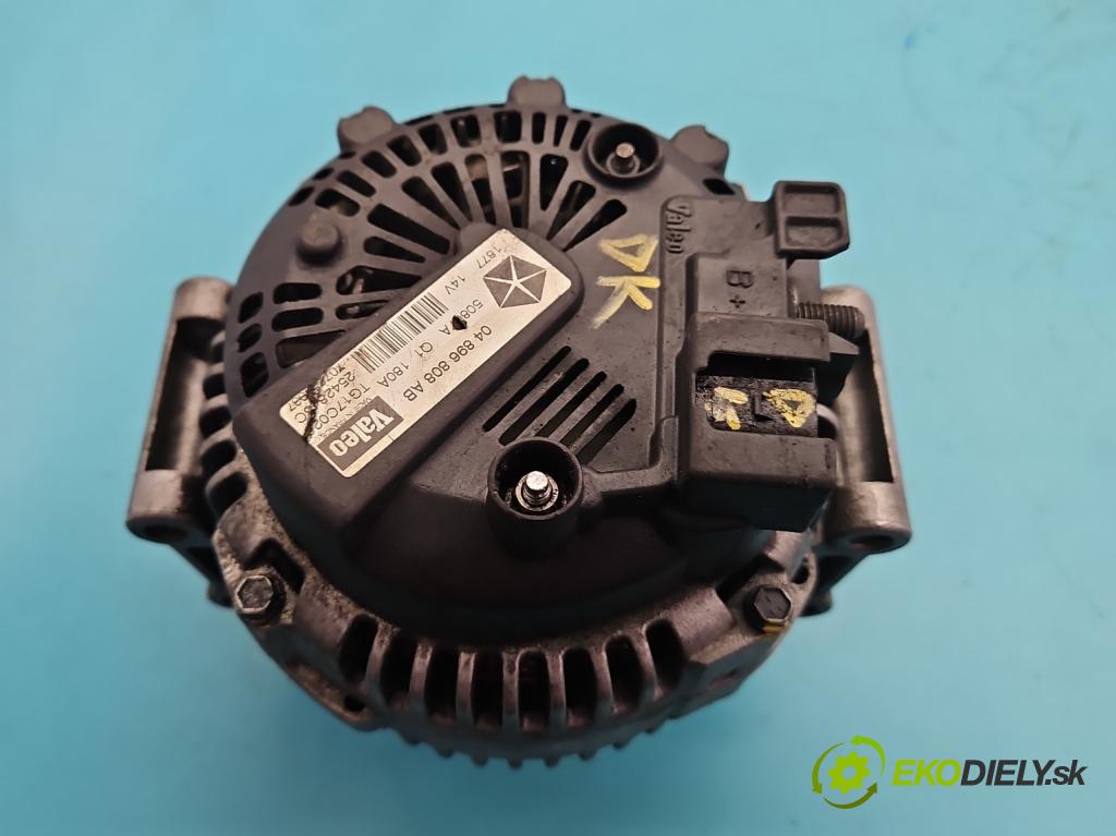 Chrysler 300c 3.0 CRD 218 HP automatic 160 kW 2987 cm3 4- Alternator 04896808AB (Alternátor)