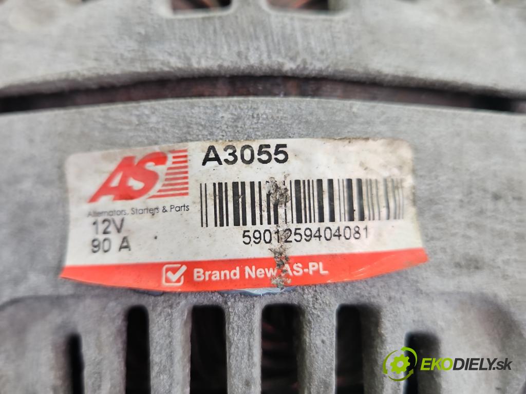 Opel Meriva A 2002-2010 1.3 cdti 69KM manual 51 kW 1248 cm3 5- Alternator  (Alternátor)