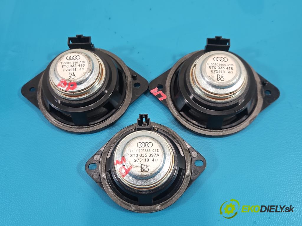 Audi A4 B8 2007-2015 2.0 TFSI 211KM automatic 155 kW 1984 cm3 5- reproduktory komplet 8T8035382