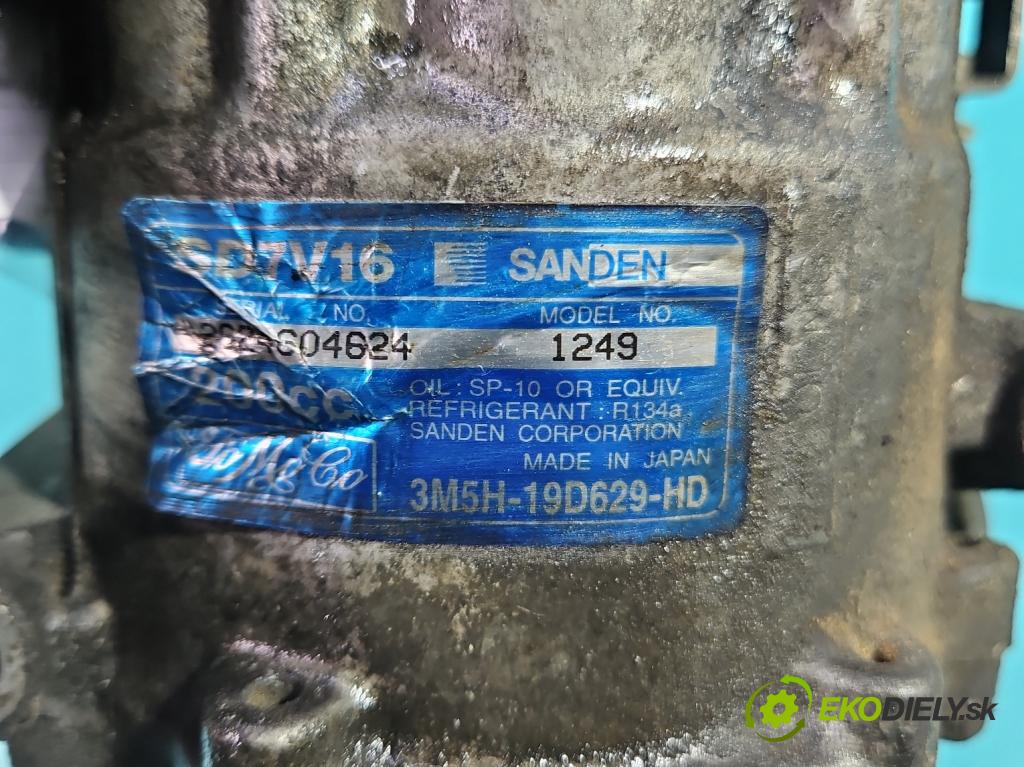 Volvo V50 2.0d 136 HP manual 100 kW 1997 cm3 5- Kompresor: klimatizácie 3M5H-19D629-HD (Kompresor klimatizácie)