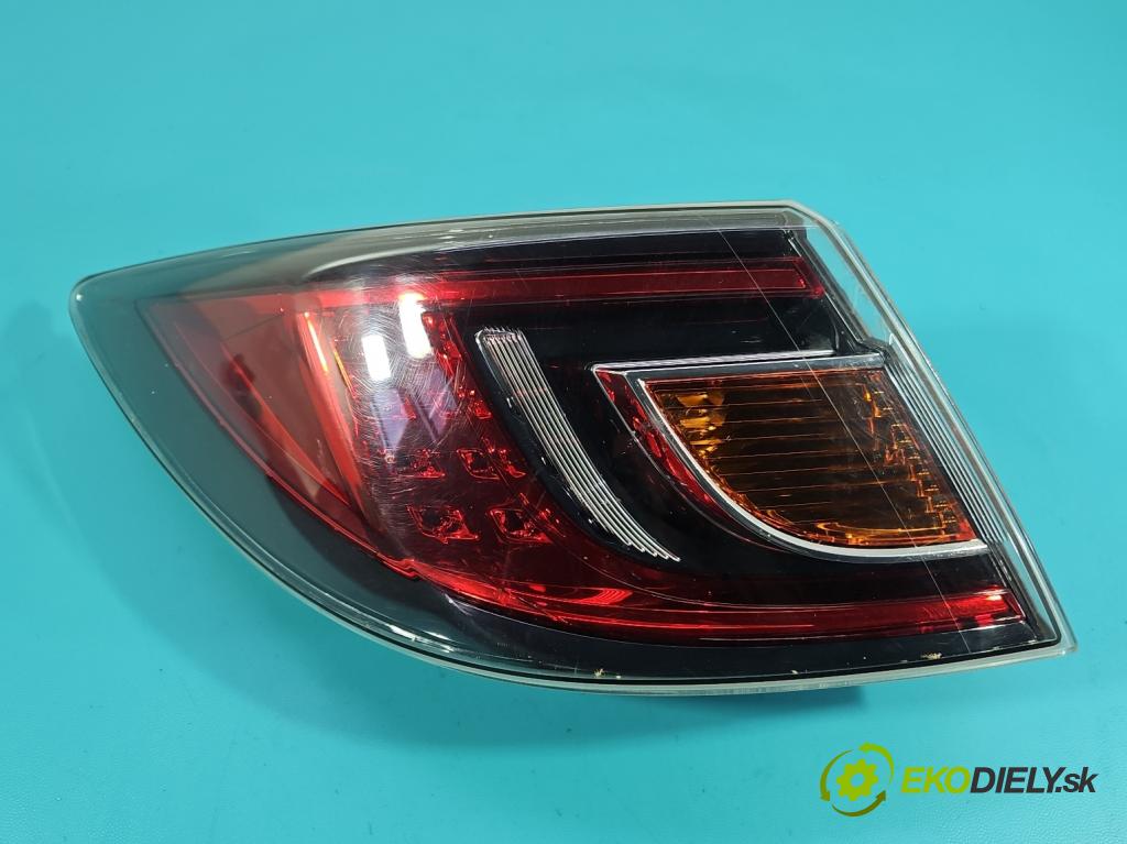 Mazda 6 II GH 2007-2012 2.2 citd 163 HP manual 120 kW 2184 cm3 5- svetlo / reflektor zadné ľavé blatník