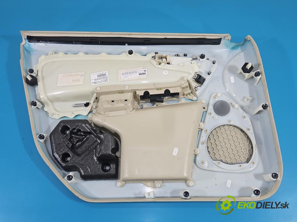Volvo S60 II 2010-2018 2.5 T5 250 HP automatic 184 kW 2497 cm3 4- Čalounictví: dvere predné pravé 8635860RH