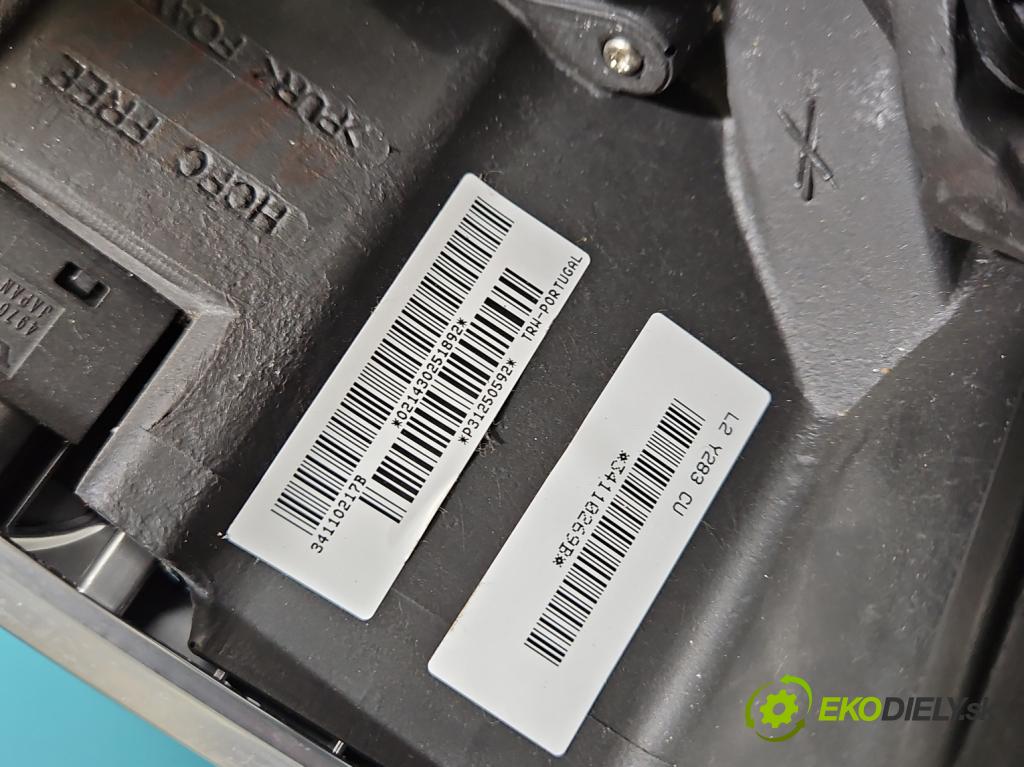Volvo V70 III 2007-2016 2.0 D4 181KM manual 133 kW 1969 cm3 5- volant 34110217B (Volant)