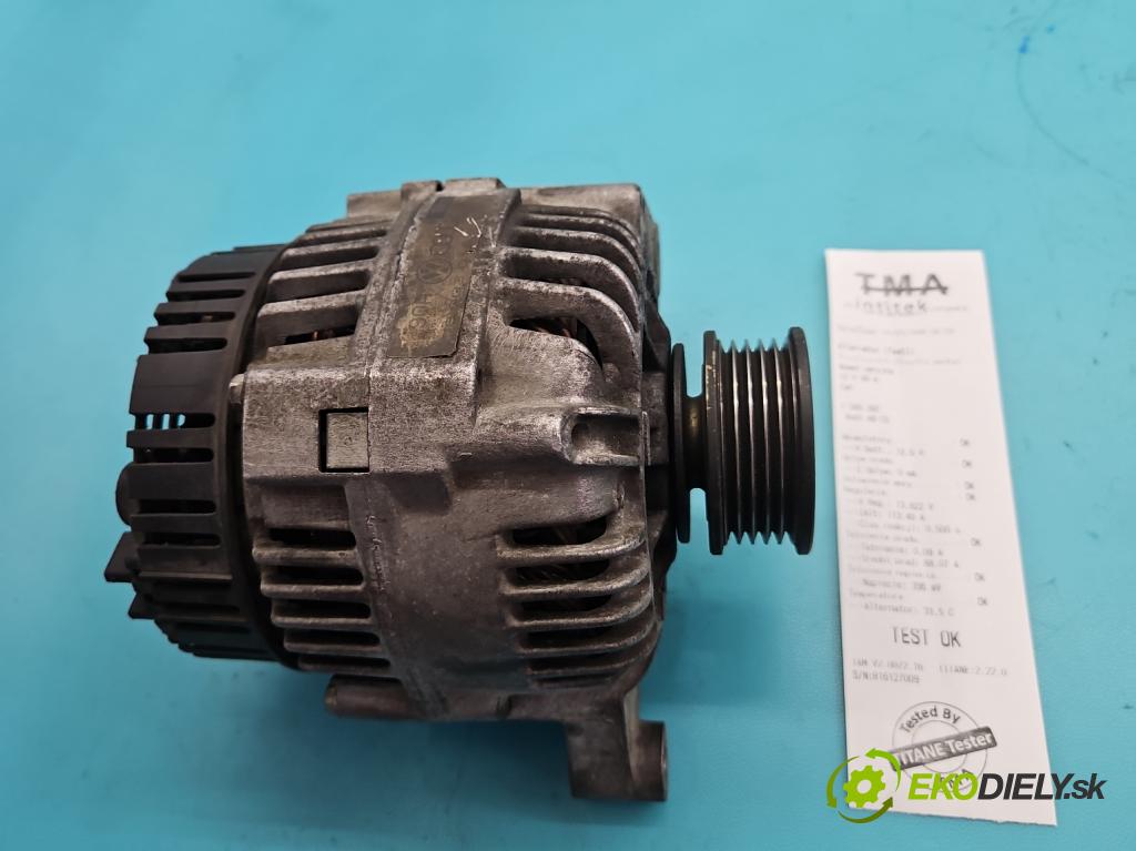 Audi A6 C5 1997-2004 1.8 T 150 HP manual 110 kW 1781 cm3 4- Alternator 058903016E (Alternátor)