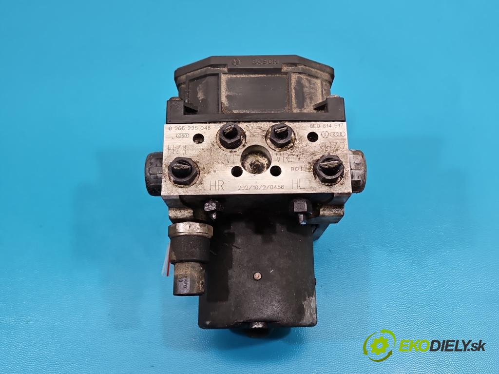 Audi A4 B6 2000-2004 1.9 tdi 131 HP manual 96 kW 1896 cm3 5- čerpadlo abs 0265950011 (Pumpa ABS)